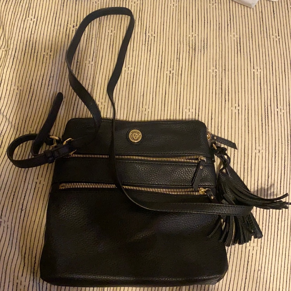 Black cross body bag